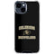 University of Colorado CU Logo on Gold iPhone 14 Plus Clear Case