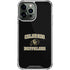 University of Colorado CU Logo on Gold iPhone 14 Pro Max Clear Case