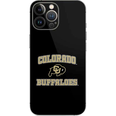 University of Colorado CU Logo on Gold iPhone 14 Pro Max Skin