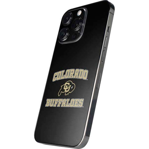 University of Colorado CU Logo on Gold iPhone 14 Pro Max Skin