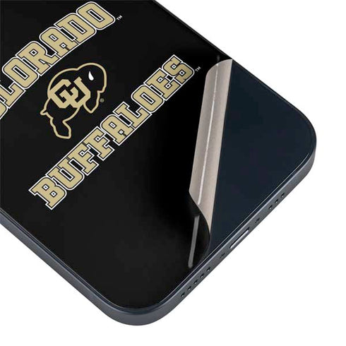 University of Colorado CU Logo on Gold iPhone Skins
