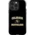 University of Colorado CU Logo on Gold iPhone 15 Pro Impact Case