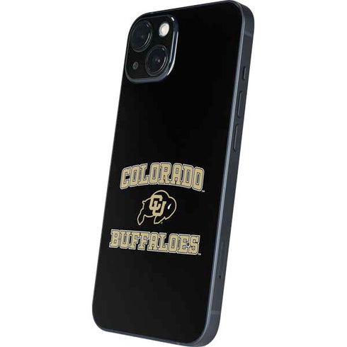 University of Colorado CU Logo on Gold iPhone 15 Skin