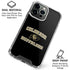 University of Colorado CU Logo on Gold iPhone 16 Pro Max Clear Case