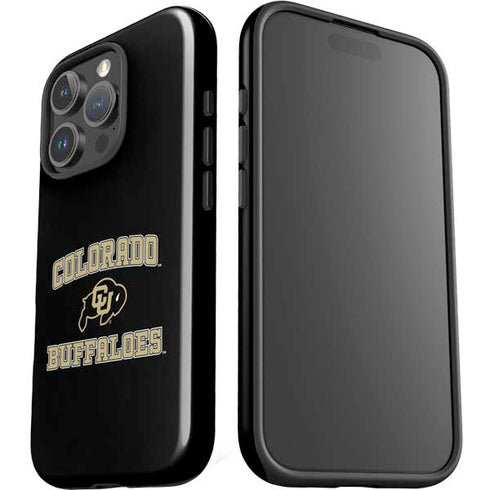University of Colorado CU Logo on Gold iPhone 16 Pro Max Impact Case