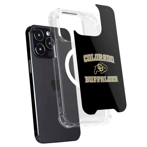University of Colorado CU Logo on Gold iPhone 16 Pro Max MagSafe Case