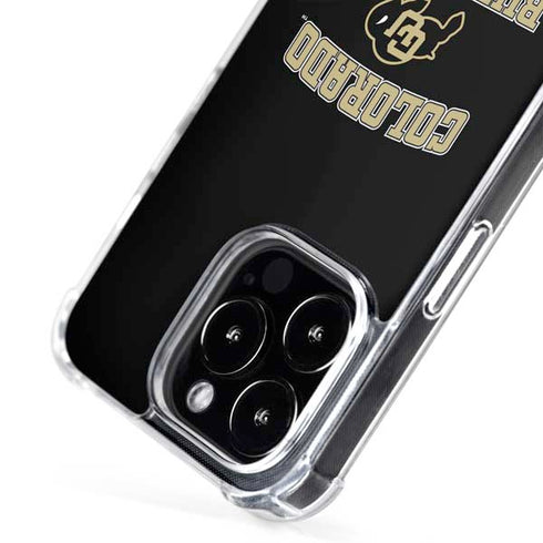 University of Colorado CU Logo on Gold iPhone 16 Pro Max MagSafe Case