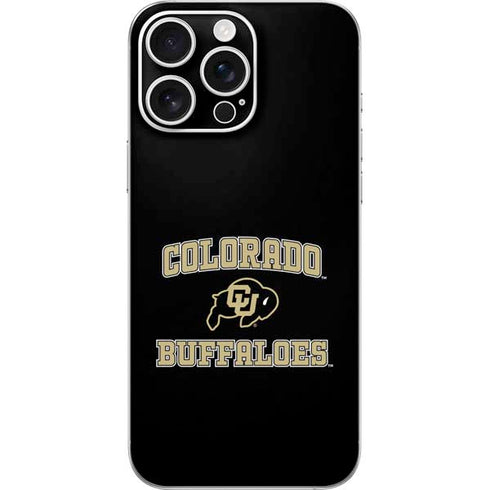 University of Colorado CU Logo on Gold iPhone 16 Pro Max Skin