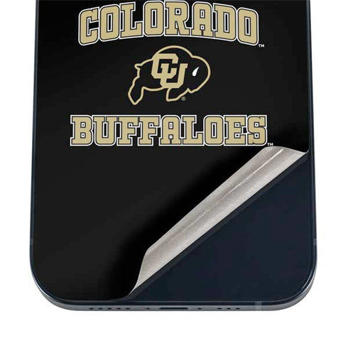 University of Colorado CU Logo on Gold iPhone 16 Skin