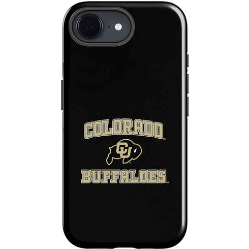 University of Colorado CU Logo on Gold iPhone 16e Impact Case