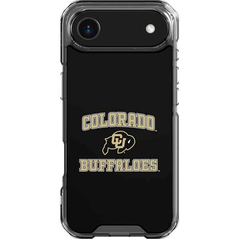 University of Colorado CU Logo on Gold iPhone 17 Air Clear Case