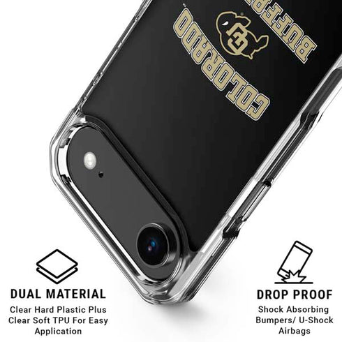 University of Colorado CU Logo on Gold iPhone 17 Air MagSafe Case