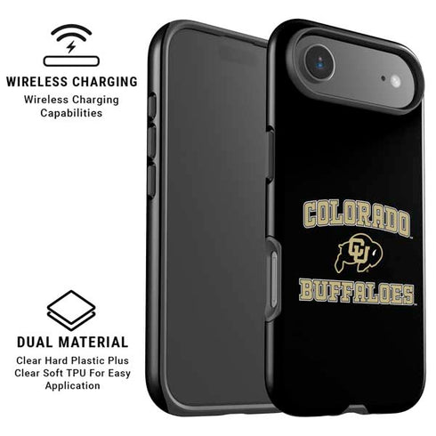 University of Colorado CU Logo on Gold iPhone 17 Air Magsafe Impact Case