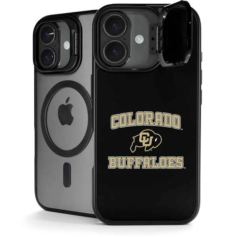 University of Colorado CU Logo on Gold iPhone 17 Kickstand Case