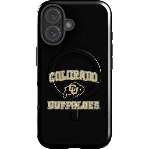 University of Colorado CU Logo on Gold iPhone 17 Magsafe Impact Case