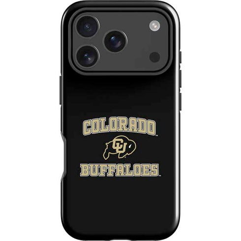 University of Colorado CU Logo on Gold iPhone 17 Pro Impact Case