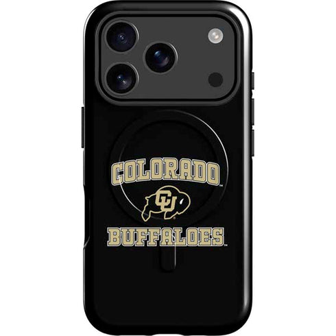 University of Colorado CU Logo on Gold iPhone 17 Pro Magsafe Impact Case