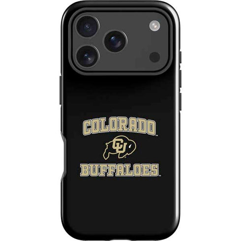 University of Colorado CU Logo on Gold iPhone 17 Pro Max Impact Case