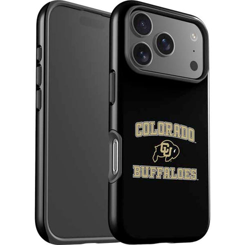 University of Colorado CU Logo on Gold iPhone 17 Pro Max Impact Case