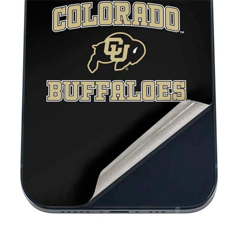 University of Colorado CU Logo on Gold iPhone 17 Pro Skin