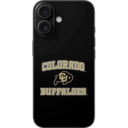 University of Colorado CU Logo on Gold iPhone 17 Skin