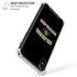 University of Colorado CU Logo on Gold iPhone X/XS Clear Case