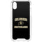 University of Colorado CU Logo on Gold iPhone XS Clear Case