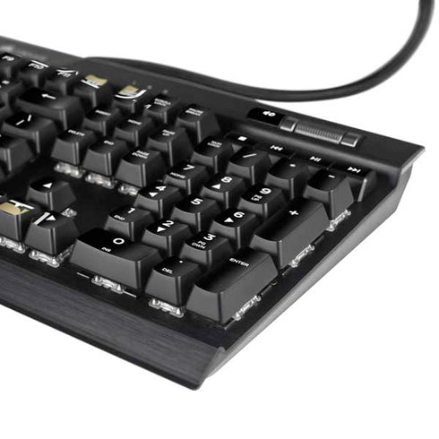 University of Colorado CU Logo on Gold K95 RGB PLATINUM Mechanical Gaming Keyboard Skin