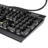 University of Colorado CU Logo on Gold K95 RGB PLATINUM Mechanical Gaming Keyboard Skin