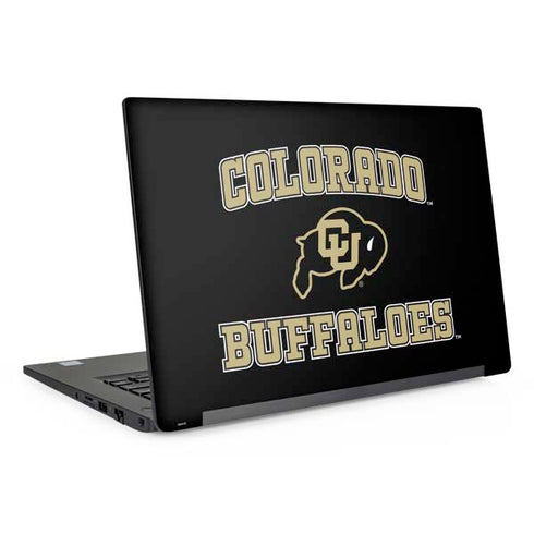 University of Colorado CU Logo on Gold Dell Latitude Skin