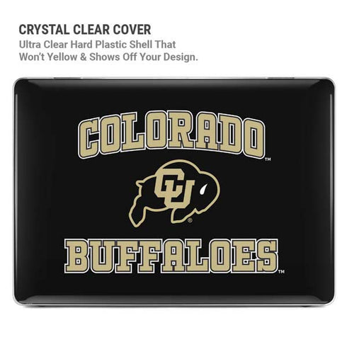 University of Colorado CU Logo on Gold MacBook Pro 15in (2016-19) Case plus Skin
