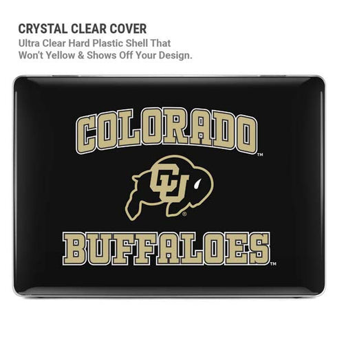 University of Colorado CU Logo on Gold MacBook Pro 16in (2021-25) Case plus Skin
