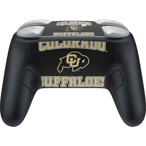 University of Colorado CU Logo on Gold Nintendo Switch 2 (2025) Pro Controller Skin