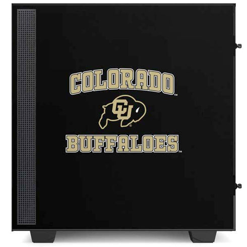 University of Colorado CU Logo on Gold NZXT H510 Compact ATX Mid-Tower Case Skin