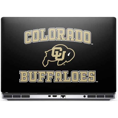 University of Colorado CU Logo on Gold Dell Precision Skin