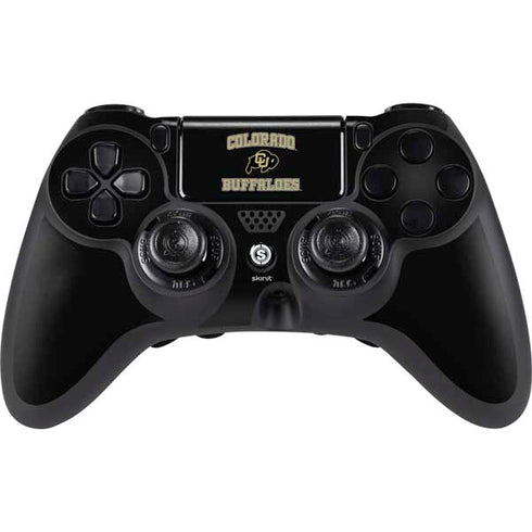 University of Colorado CU Logo on Gold PlayStation PS4 Skins