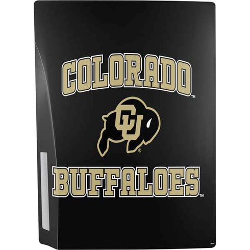 University of Colorado CU Logo on Gold PS5 Bundle Skin