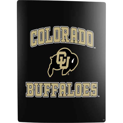 University of Colorado CU Logo on Gold PS5 Digital Edition Bundle Skin