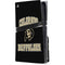 University of Colorado CU Logo on Gold PS5 Pro Disk Console Skin