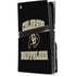 University of Colorado CU Logo on Gold PS5 Pro Disk Console Skin