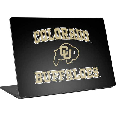 University of Colorado CU Logo on Gold Surface Laptop 4 15in Skin