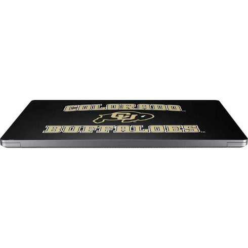 University of Colorado CU Logo on Gold Surface Laptop 4 15in Skin