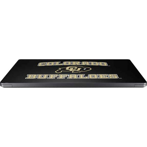 University of Colorado CU Logo on Gold Surface Laptop 7 13.8in Skin