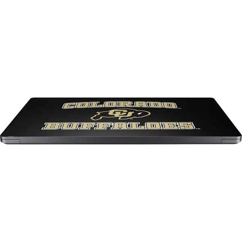 University of Colorado CU Logo on Gold Surface Laptop 7 15in Skin