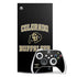University of Colorado CU Logo on Gold Xbox Series X Skins