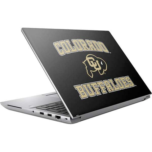 University of Colorado CU Logo on Gold HP ZBook Fury 16 G10 Skin