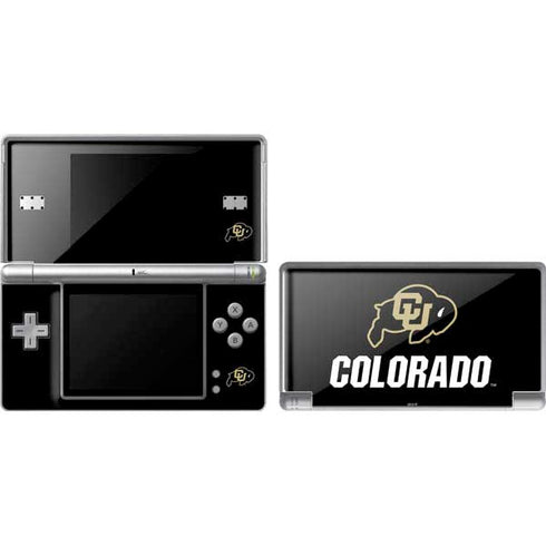 University of Colorado CU Logo on Black Nintendo Skins