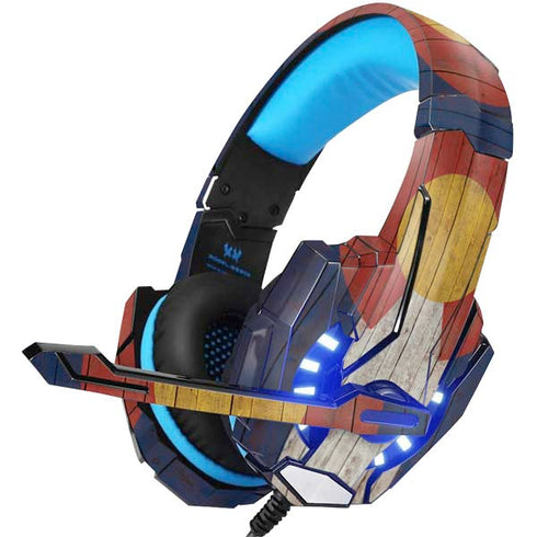 Colorado Flag Dark Wood BENGOO G9000 Skin