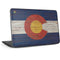 Colorado Flag Dark Wood HP Chromebook Skin