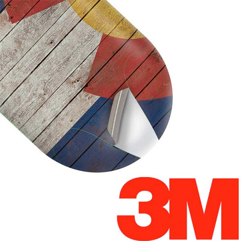 Colorado Flag Dark Wood Galaxy Buds Plus Skin